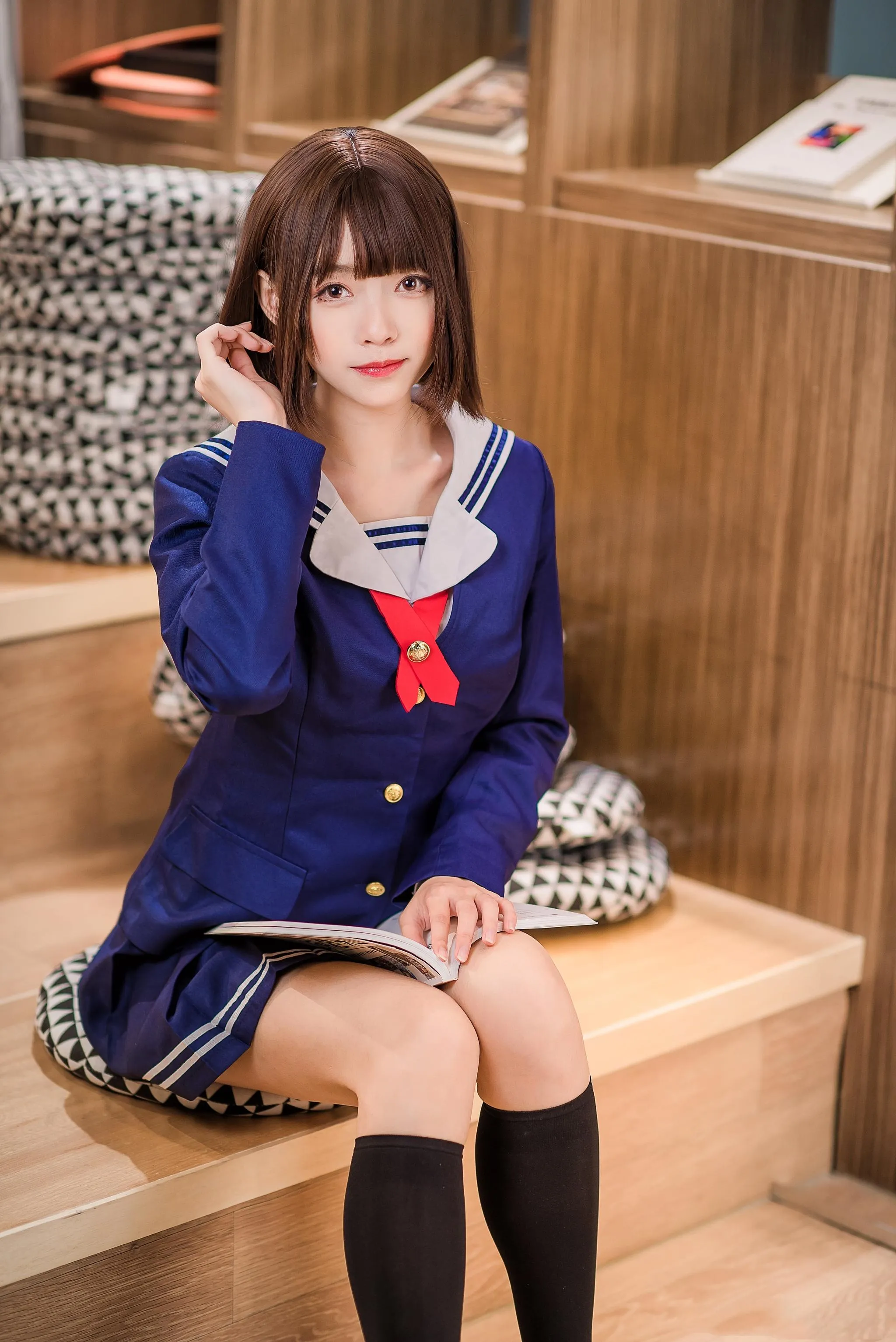 大大卷卷小卷 – NO.25 加藤惠校服 [19P]插图5